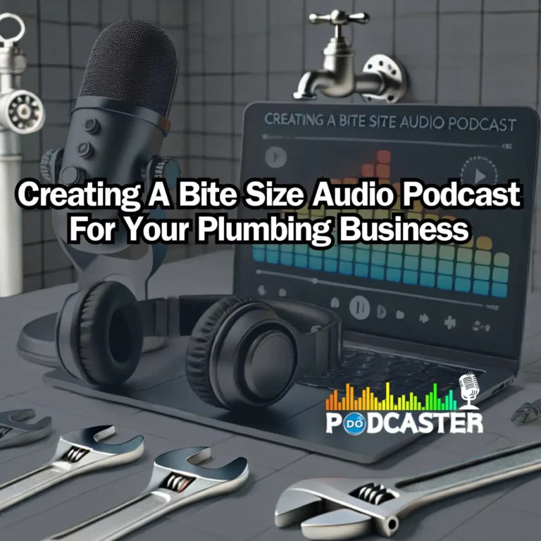 Creating A Bite Sized Audio Podcast For Your Plumbing Business