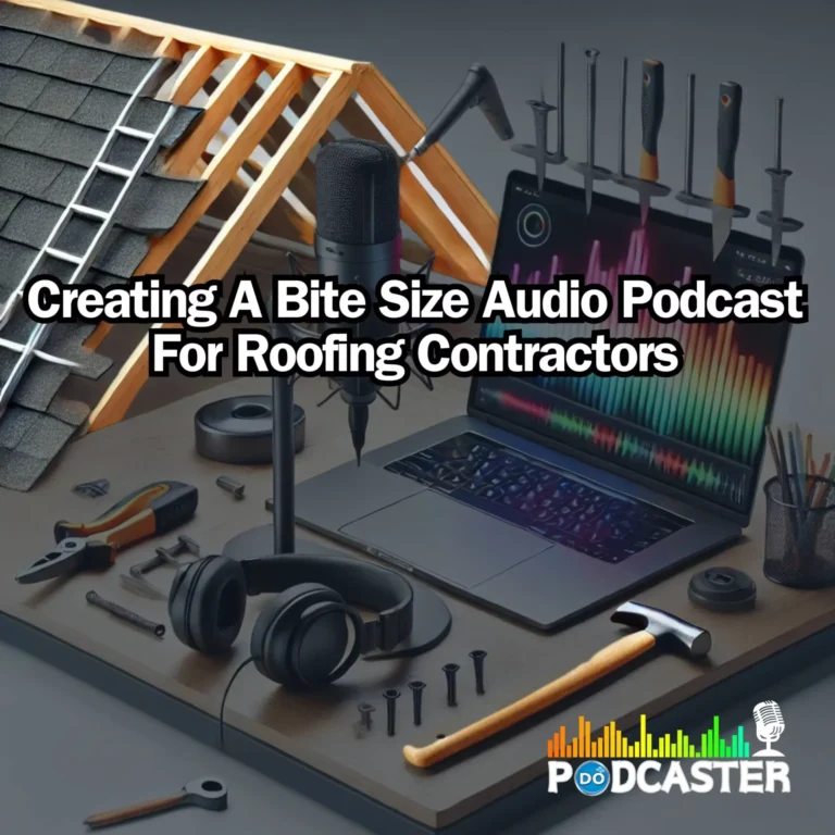 Creating A Bite Sized Audio Podcast For Roofing Contractors