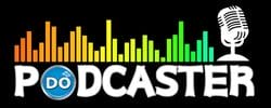 DOPODCASTER LOGO WHIT