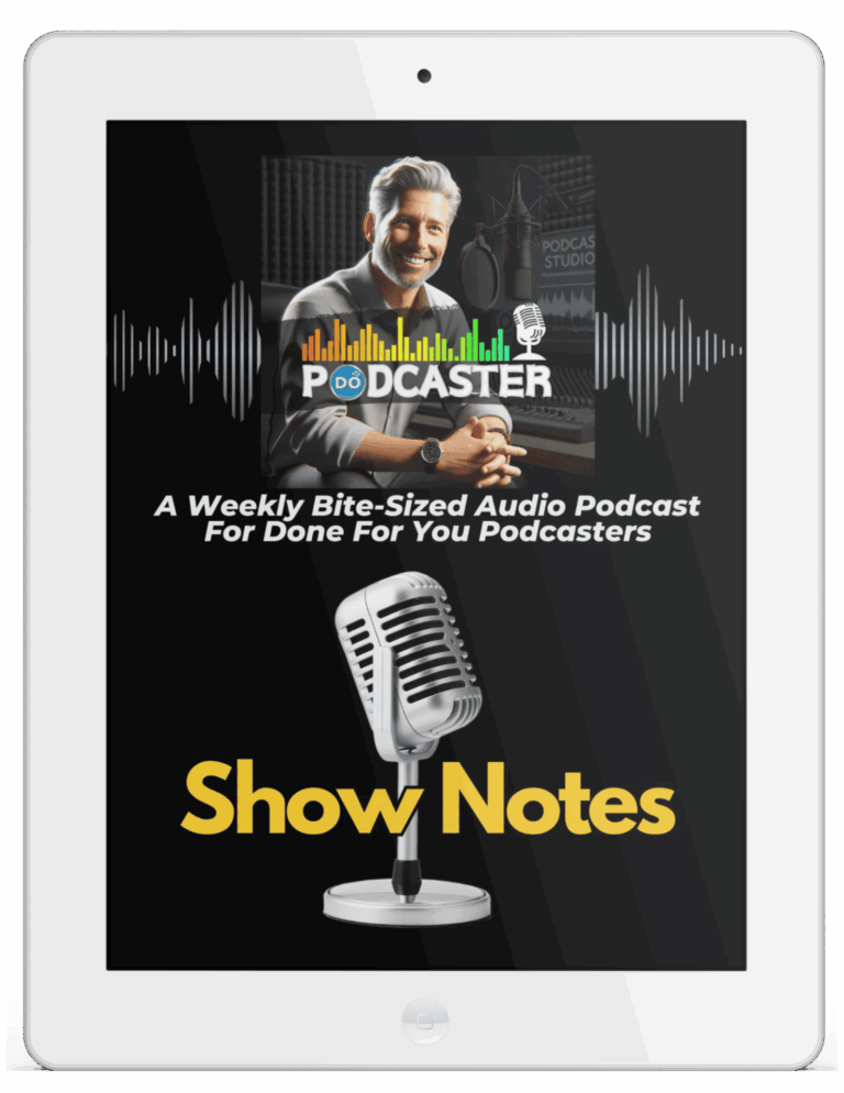 DoPodcaster Show Notes Cover PNG