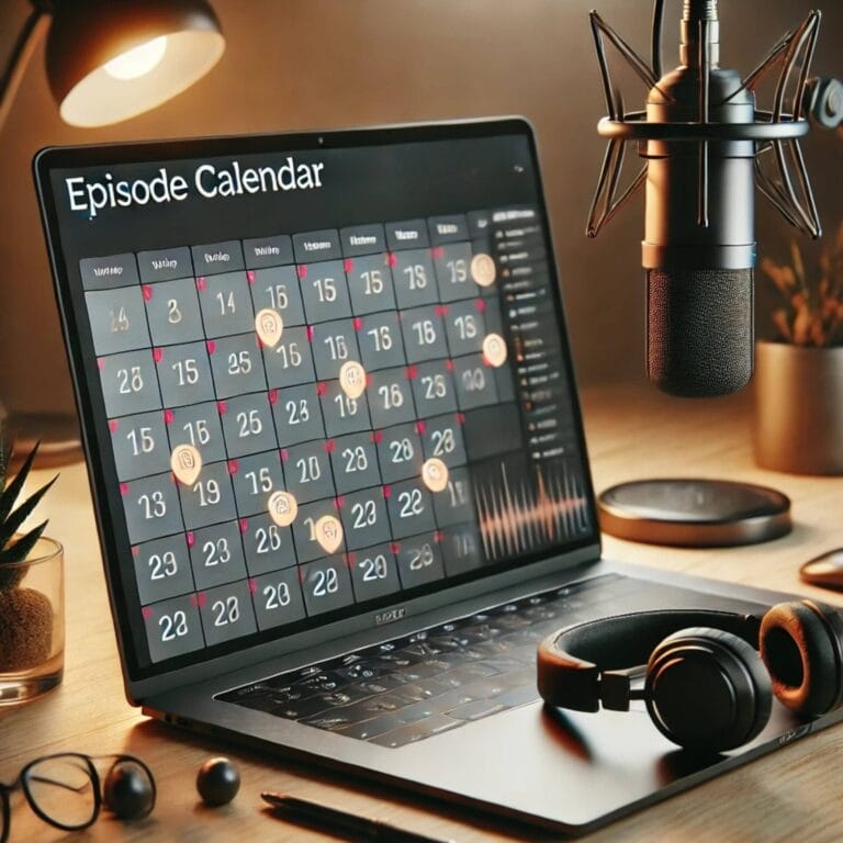 Podcast Episode Calendar